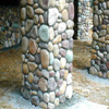 Exterior Stone Veneer Columns