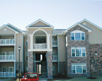 Commercial Simulated Stone Veneer Apartment