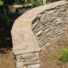 Exterior Stone Veneer Wall